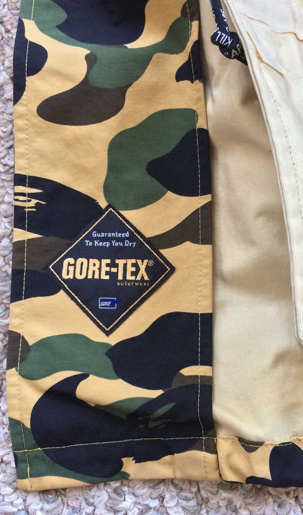 Bape × Goretex OG Bape M65 Goretex Camo Jacket - image 6