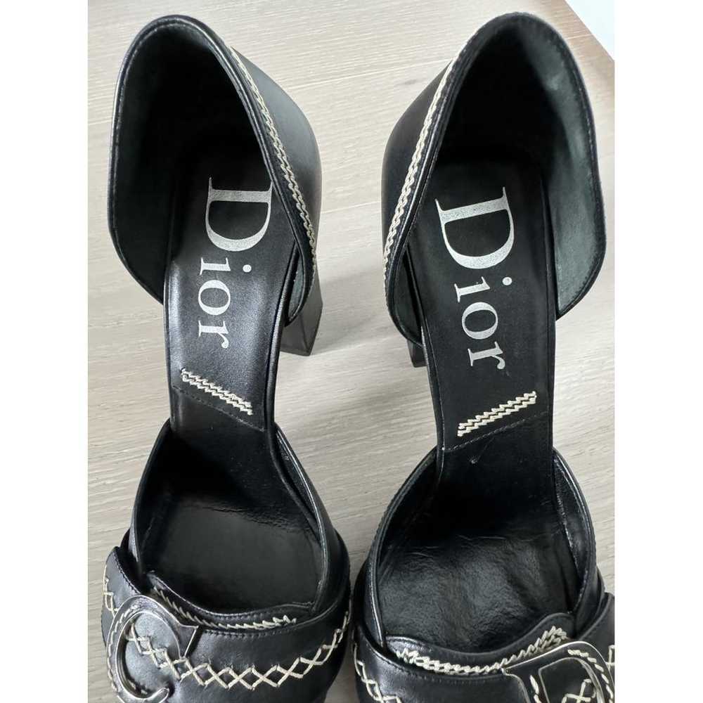 Dior Leather heels - image 5