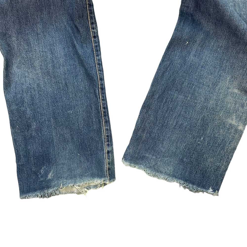 Distressed Denim × Edwin × Japanese Brand TRASHED… - image 12