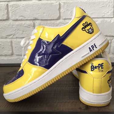 Bape MILO Animal BAPESTA patent leather sneakers B