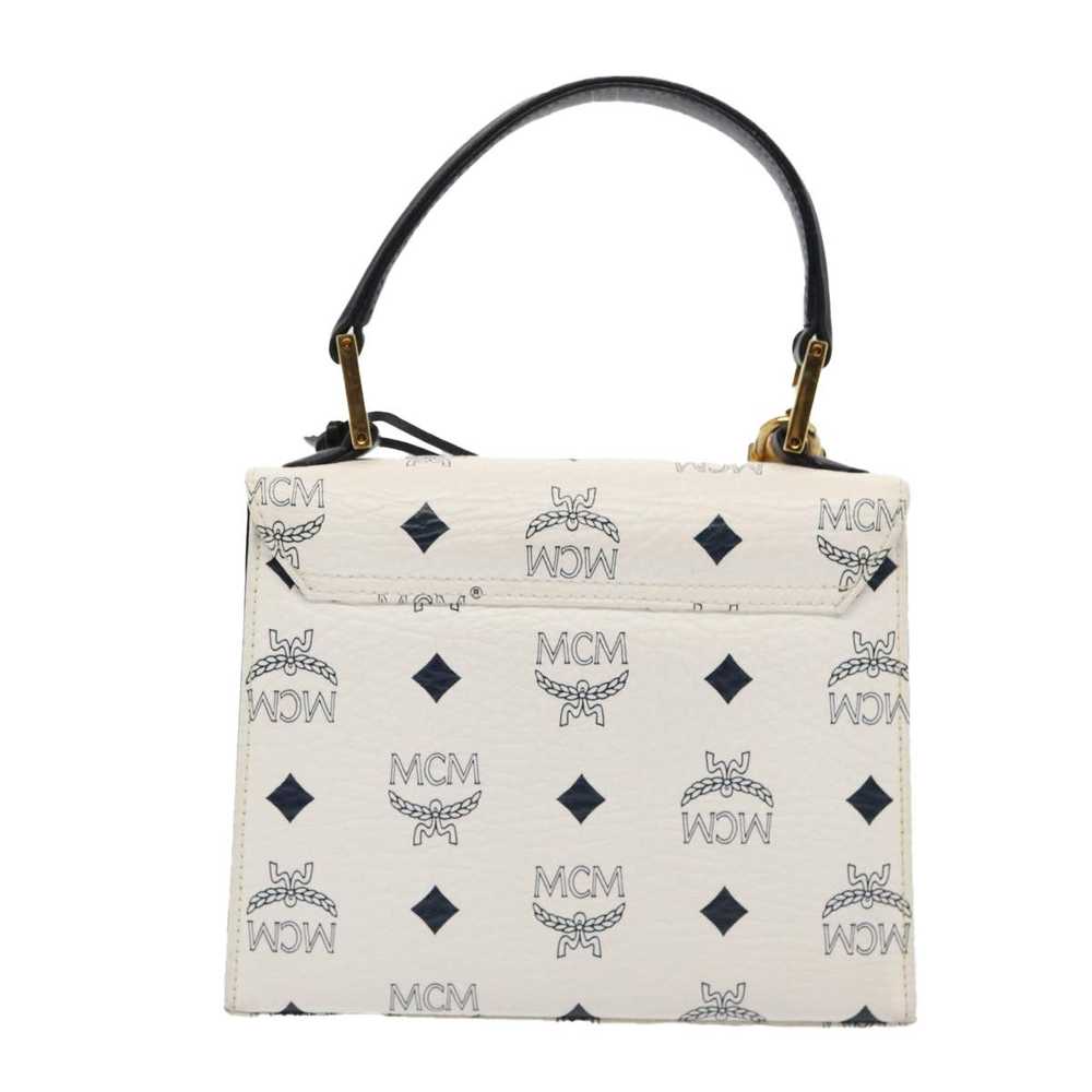 MCM MCM Vicetos Logogram Hand Bag PVC Leather 2wa… - image 2