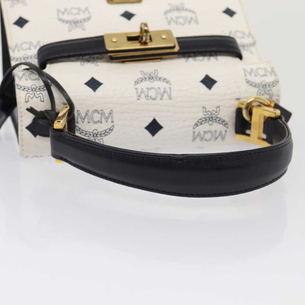 MCM MCM Vicetos Logogram Hand Bag PVC Leather 2wa… - image 7