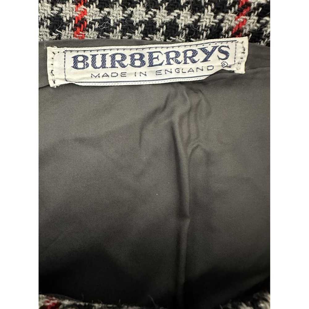 Burberry Wool mid-length skirt - image 2