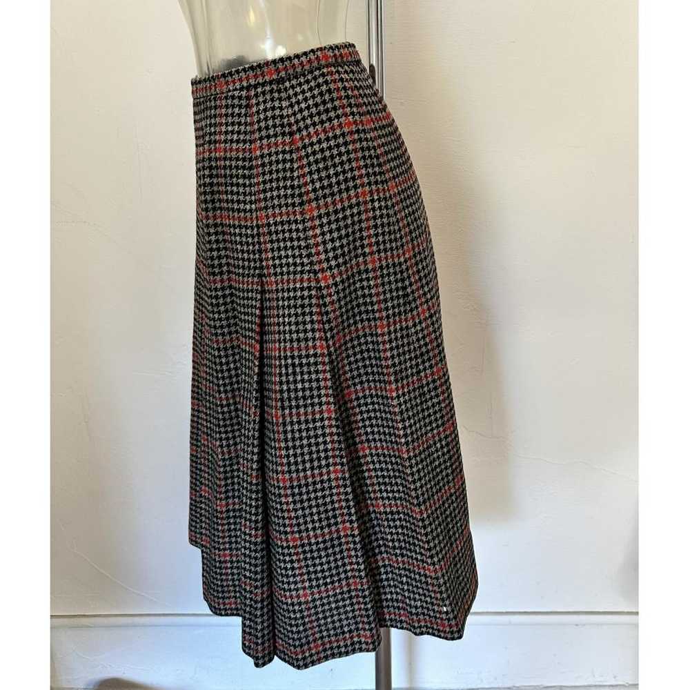 Burberry Wool mid-length skirt - image 3