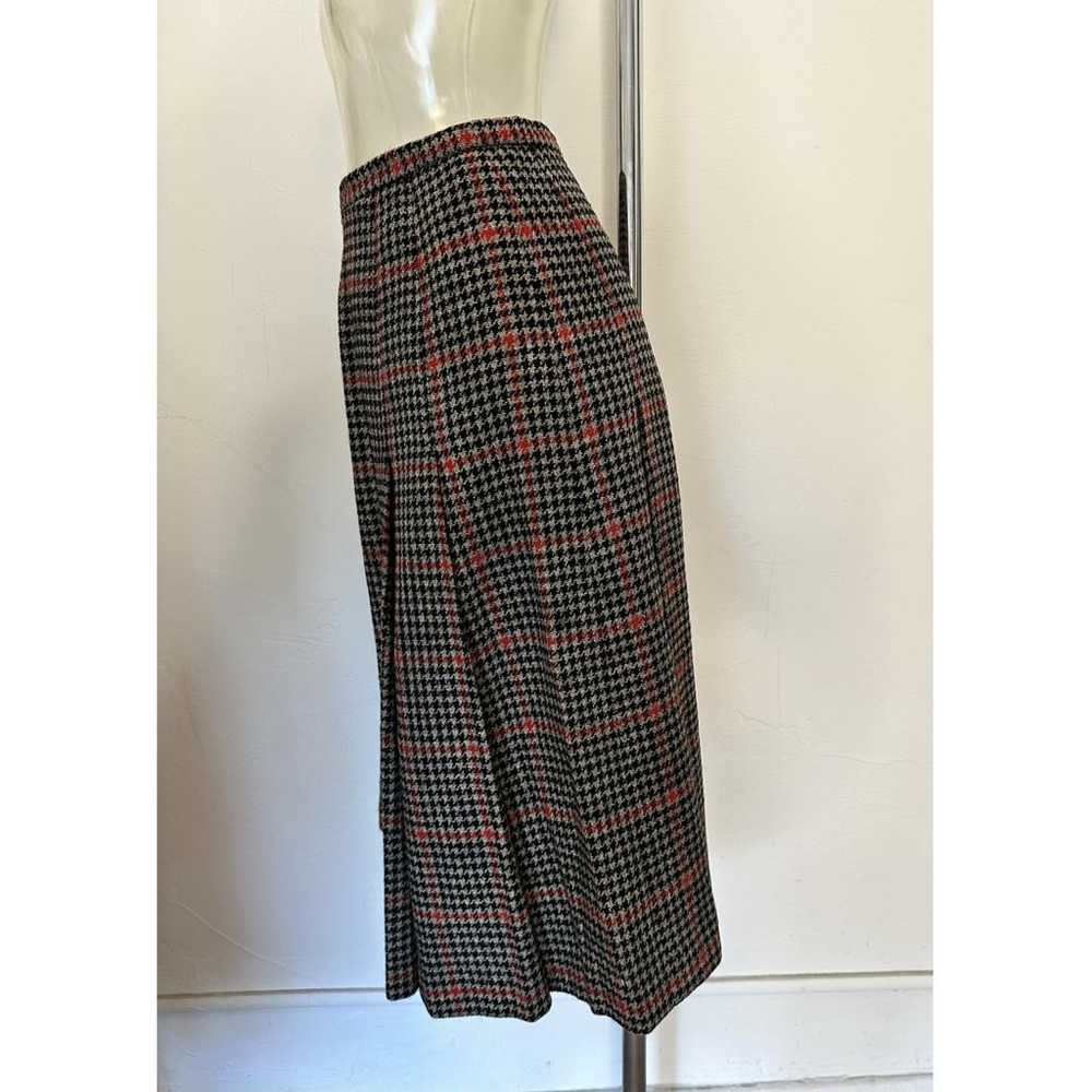 Burberry Wool mid-length skirt - image 4