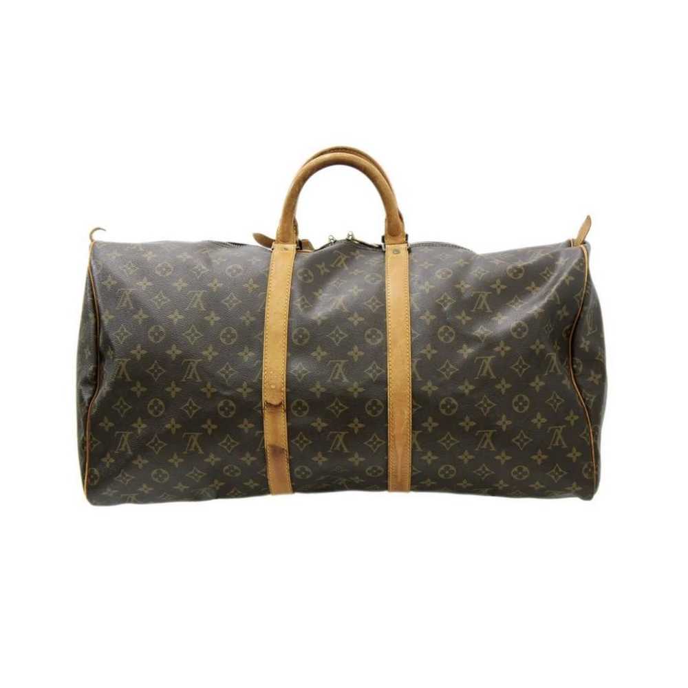 Louis Vuitton Keepall cloth travel bag - image 2