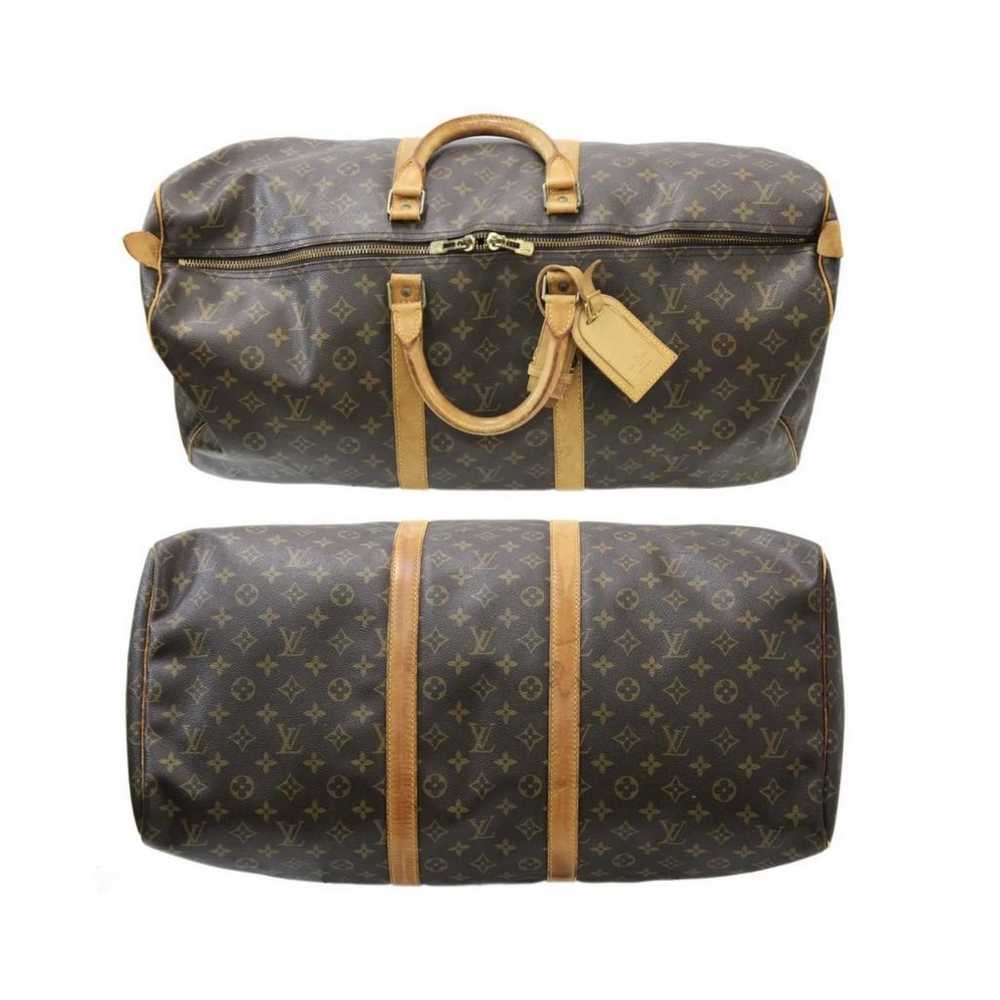 Louis Vuitton Keepall cloth travel bag - image 4