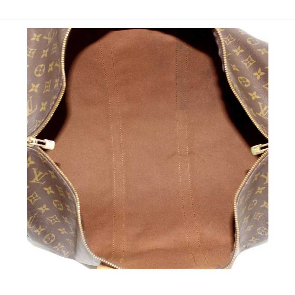 Louis Vuitton Keepall cloth travel bag - image 6