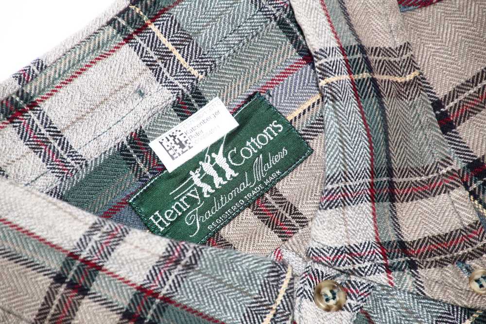 Flannel × Henry Cottons × Vintage VTG Henry Cotto… - image 3