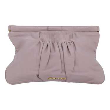 Miu Miu Leather clutch bag