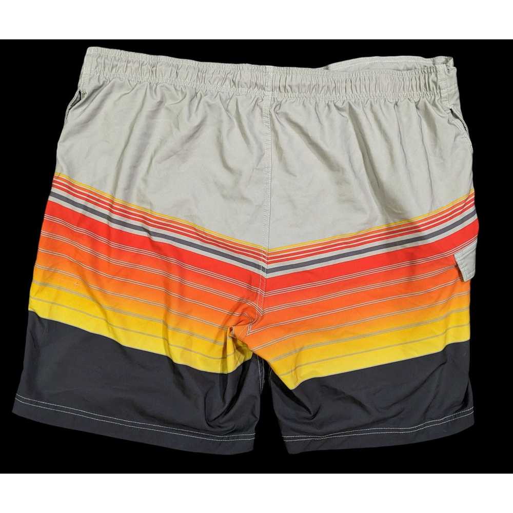 George Retro 90s Style Sunset Board Shorts by Geo… - image 2