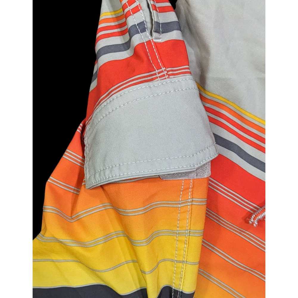 George Retro 90s Style Sunset Board Shorts by Geo… - image 3