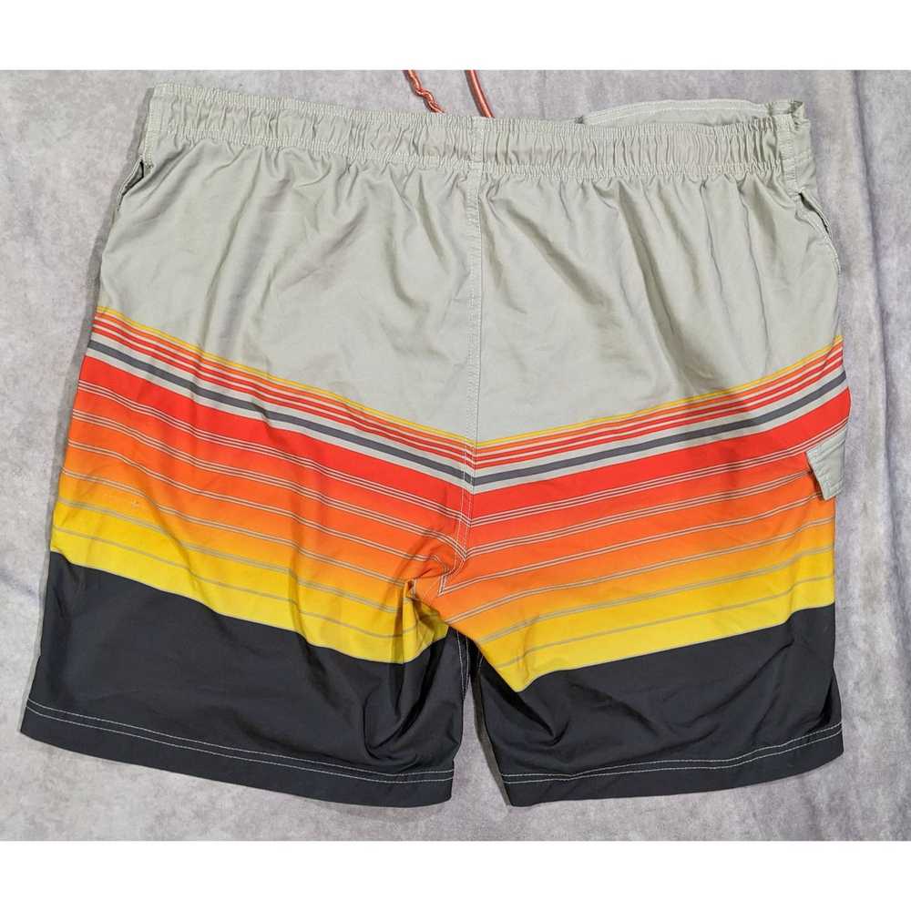 George Retro 90s Style Sunset Board Shorts by Geo… - image 9