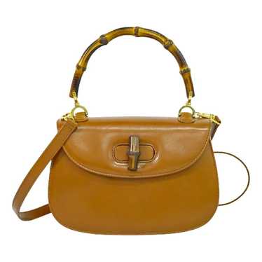 Gucci Bamboo leather handbag