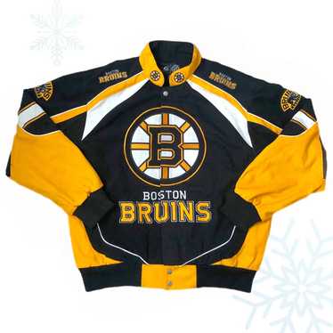 NHL Boston Bruins G-III Carl Banks Racing Jacket (