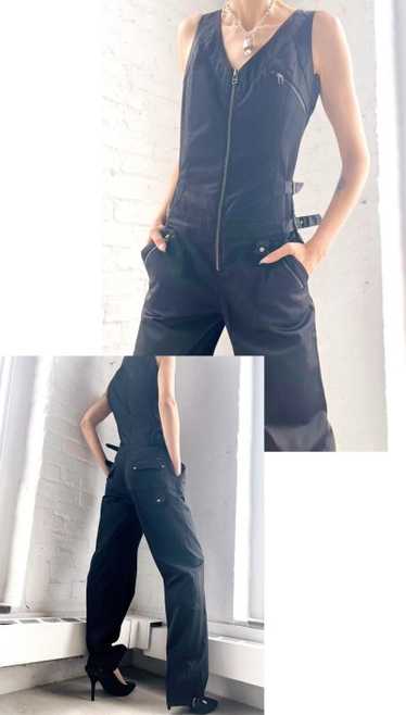 Calvin Klein buckle up & zip away jumpsuit