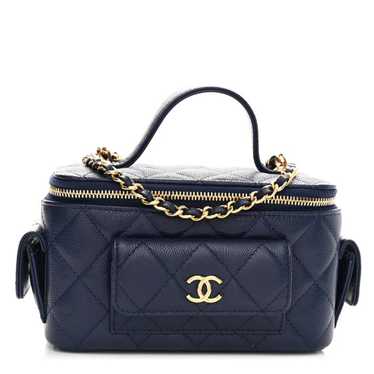 CHANEL Caviar Quilted Polly Pocket East West Top V