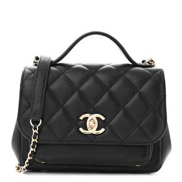 CHANEL Caviar Quilted Small Business Affinity Flap