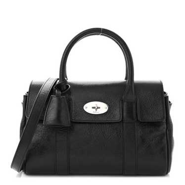 MULBERRY Soft Shine Calfskin Small Bayswater Black