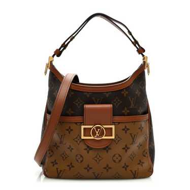 LOUIS VUITTON Reverse Monogram Dauphine Hobo PM - image 1