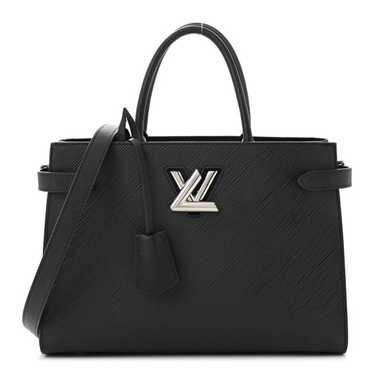 LOUIS VUITTON Epi Twist Tote Black