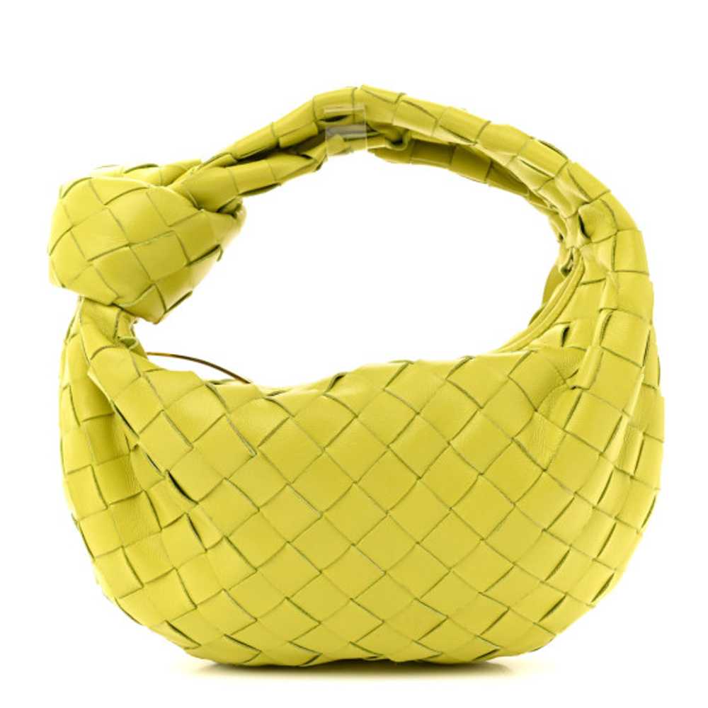 BOTTEGA VENETA Nappa Intrecciato Mini Jodie Kiwi - image 1