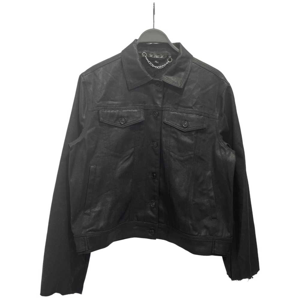 EVES GULT/Denim Jkt/XL/Polyester/BLK/ - image 1