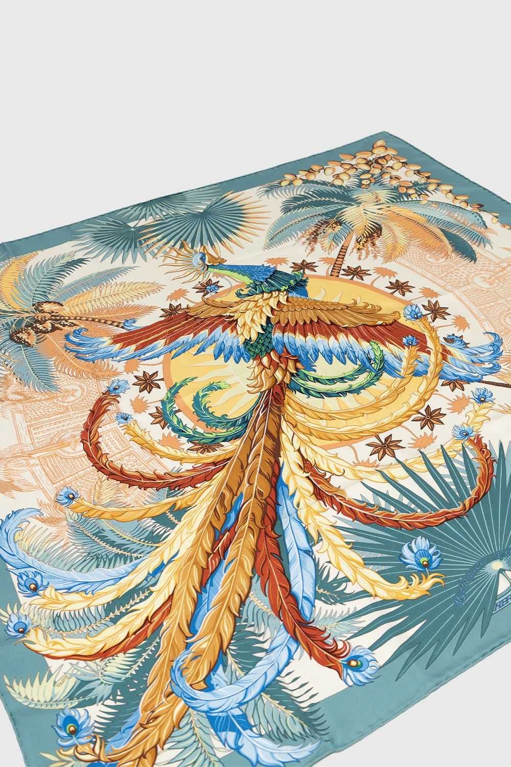 Hermes HERMES MYTHIQUES PHOENIX COLORIAGE SCARF -… - image 2