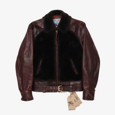 Aero Leather Grizzly Bike Leather Jacket