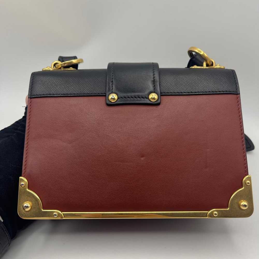 Prada Cahier leather crossbody bag - image 2