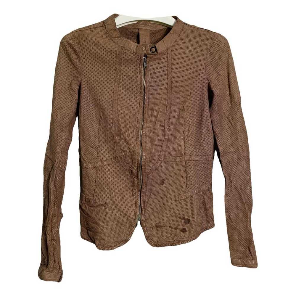 Salvatore Santoro Leather biker jacket - image 1