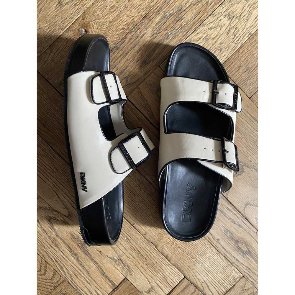 Dkny Vegan leather sandal - image 2