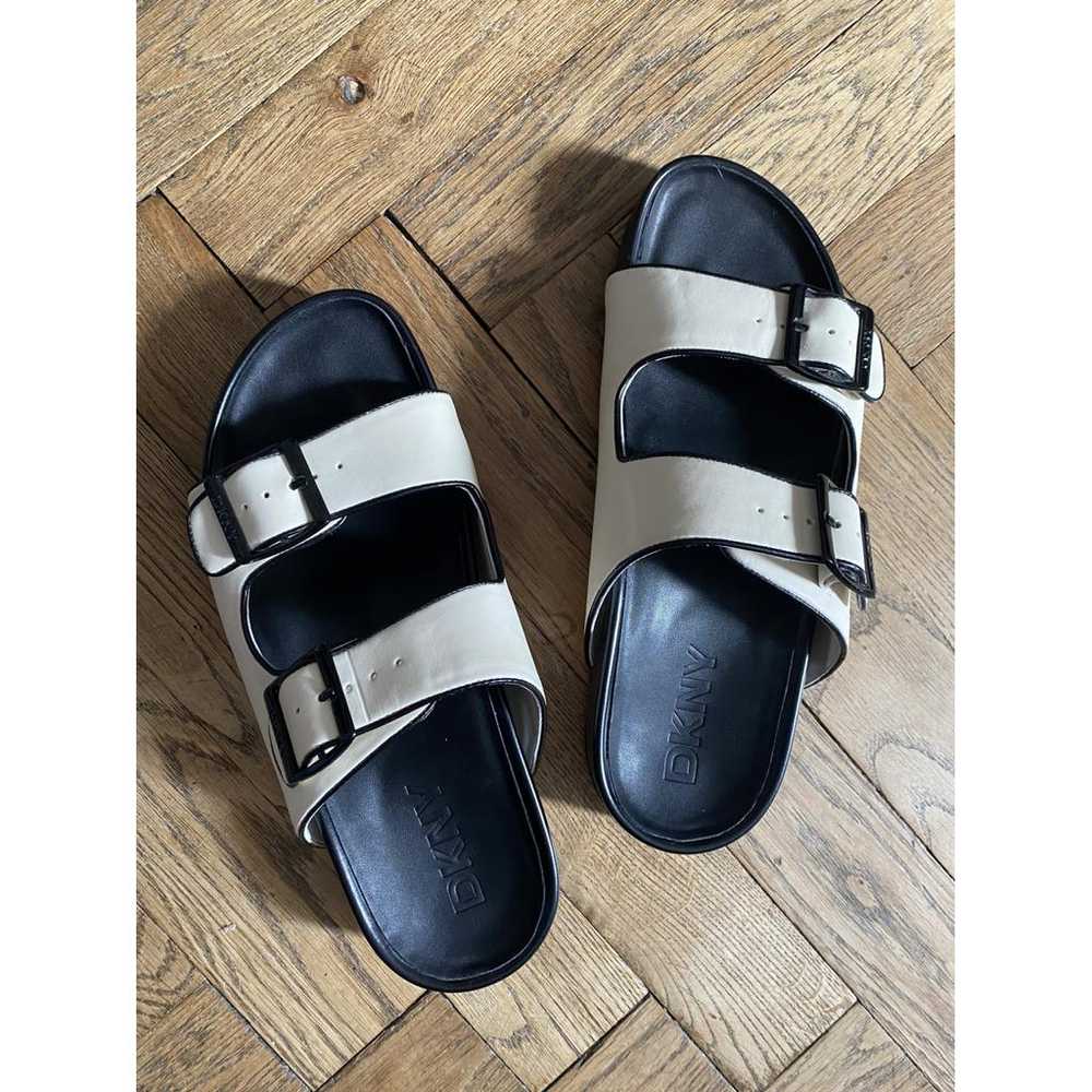 Dkny Vegan leather sandal - image 3