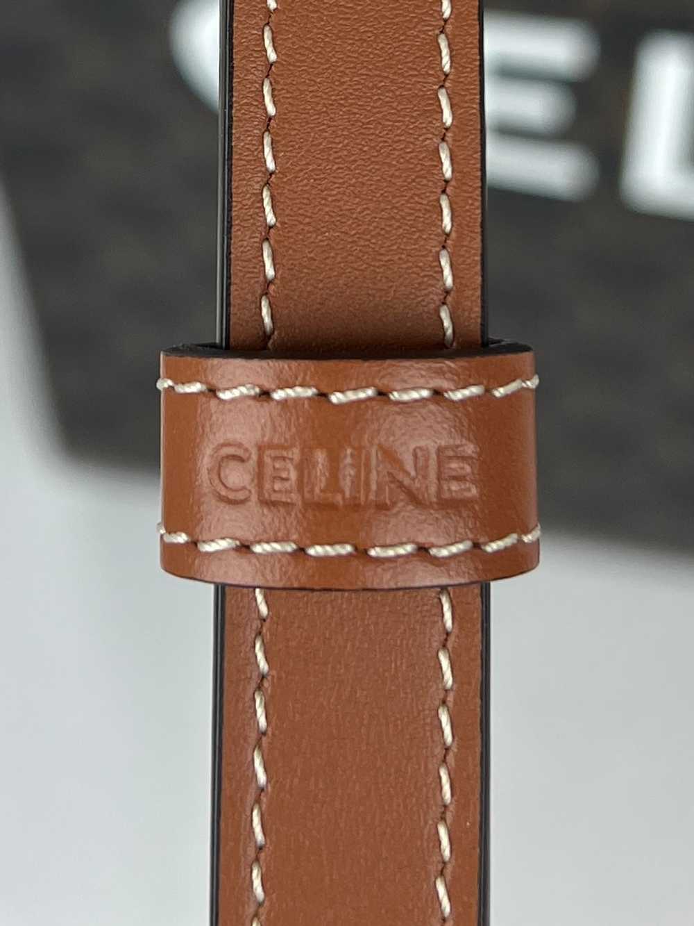 Celine Vertical Cabas Tote Bag, Black/Camel - image 11