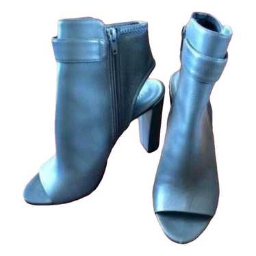 Vince Leather open toe boots