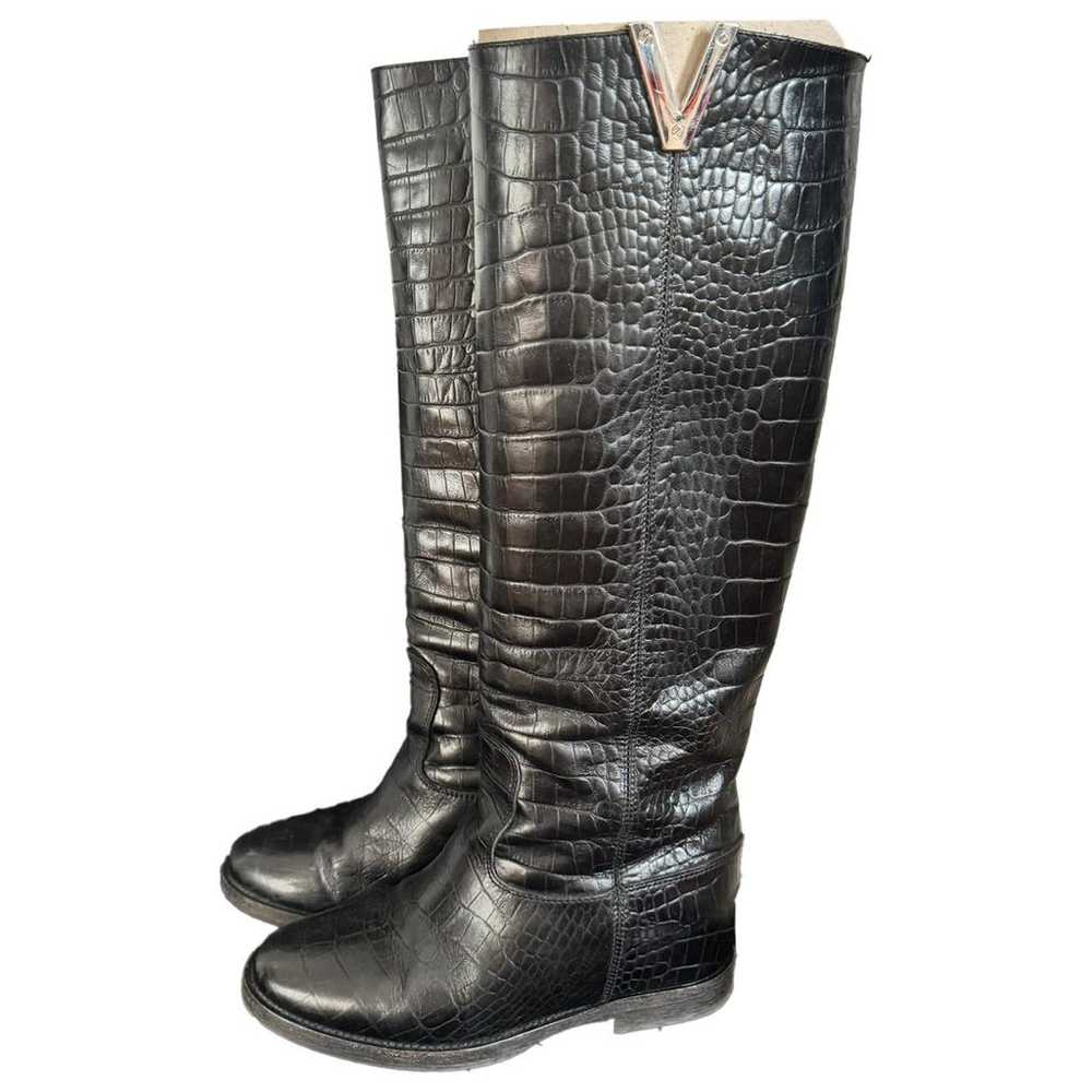 Via Roma xv Leather boots - image 1