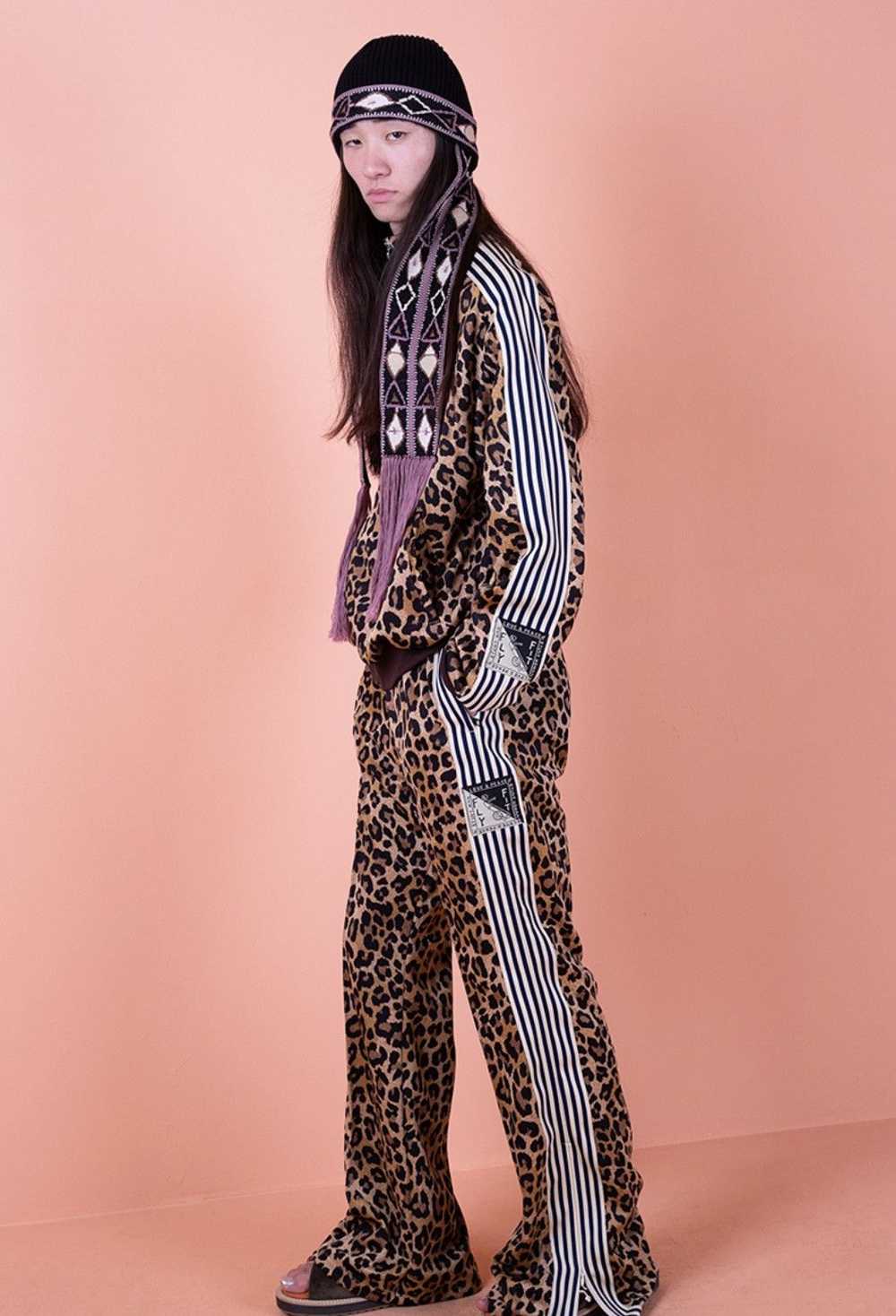 Kapital Kapital Smooth Jersey Leopard Print Stunt… - image 10