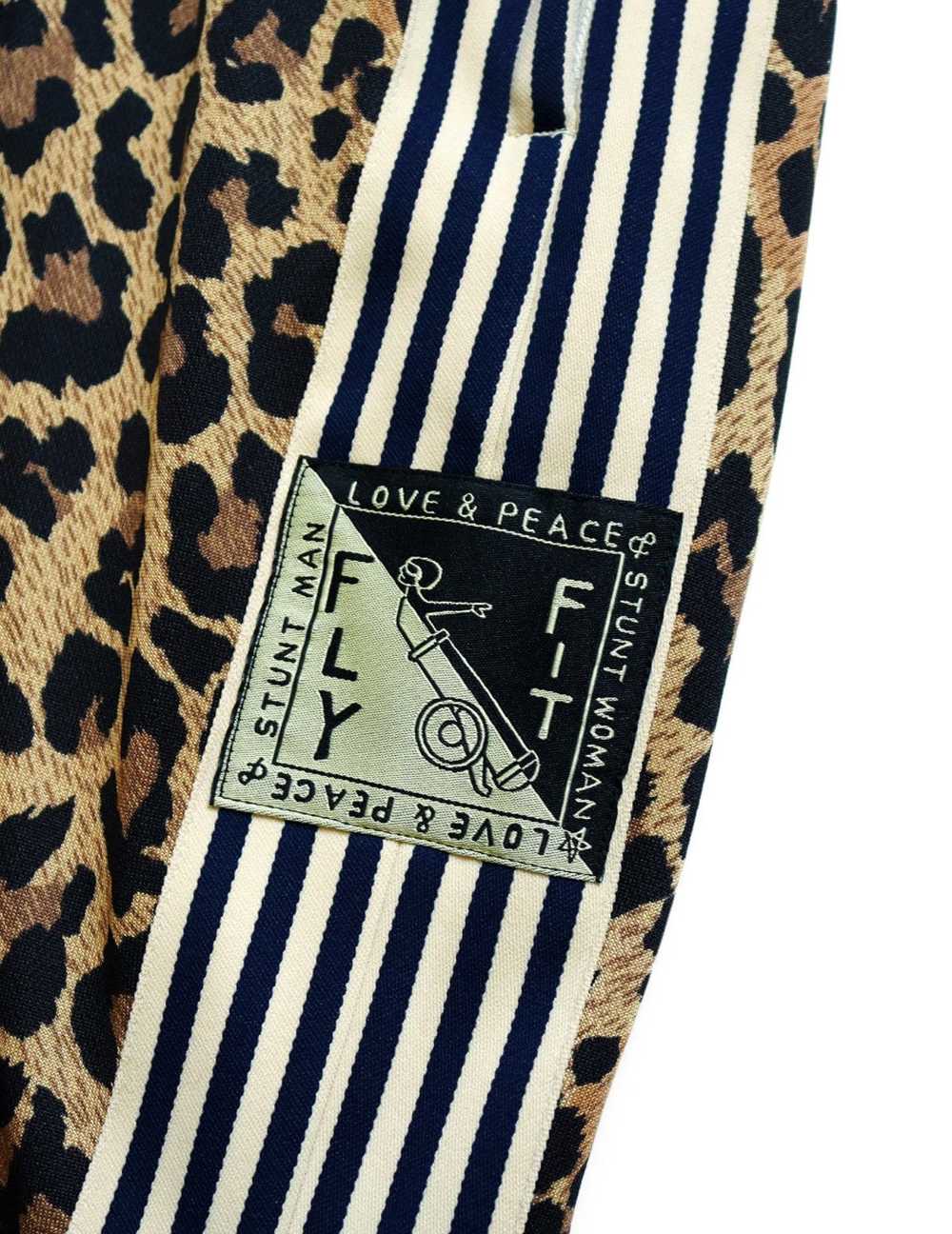 Kapital Kapital Smooth Jersey Leopard Print Stunt… - image 7