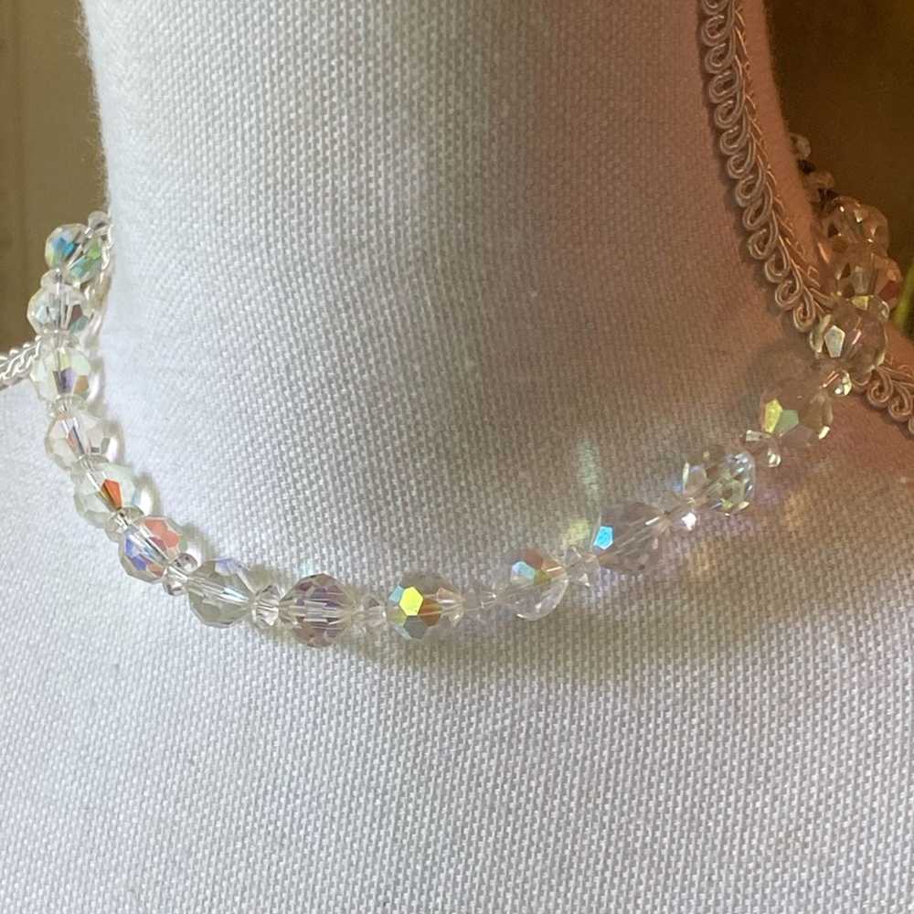 The Unbranded Brand Vintage Crystal Ball Choker - image 2