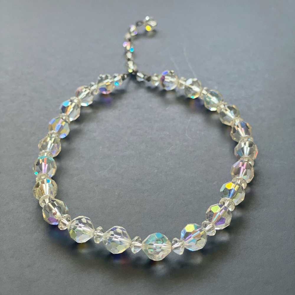 The Unbranded Brand Vintage Crystal Ball Choker - image 3