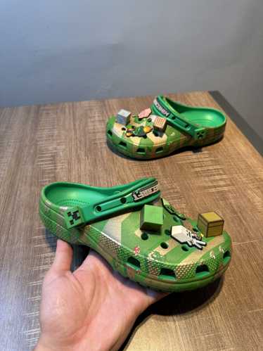 Crocs Minecraft Crocs Junior 5 Womens Size 7 Shoes