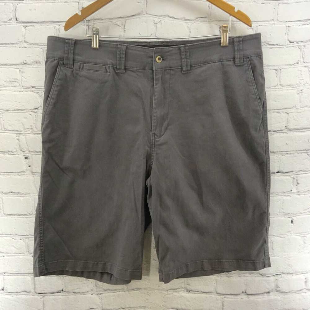 Vintage King Size Shorts Mens Sz 42 Gray Chino Ca… - image 1