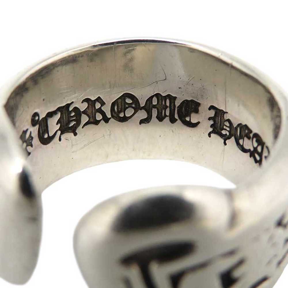 Chrome Hearts Chrome Hearts Small Scroll Label Ri… - image 6