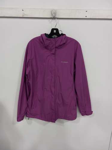 Columbia Purple Full Zip Hooded Jacket Size XL