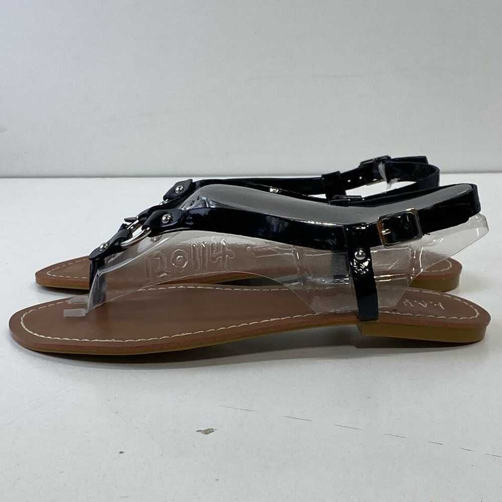 Lauren Ralph Lauren Patent Aurelia Thong Sandals … - image 2