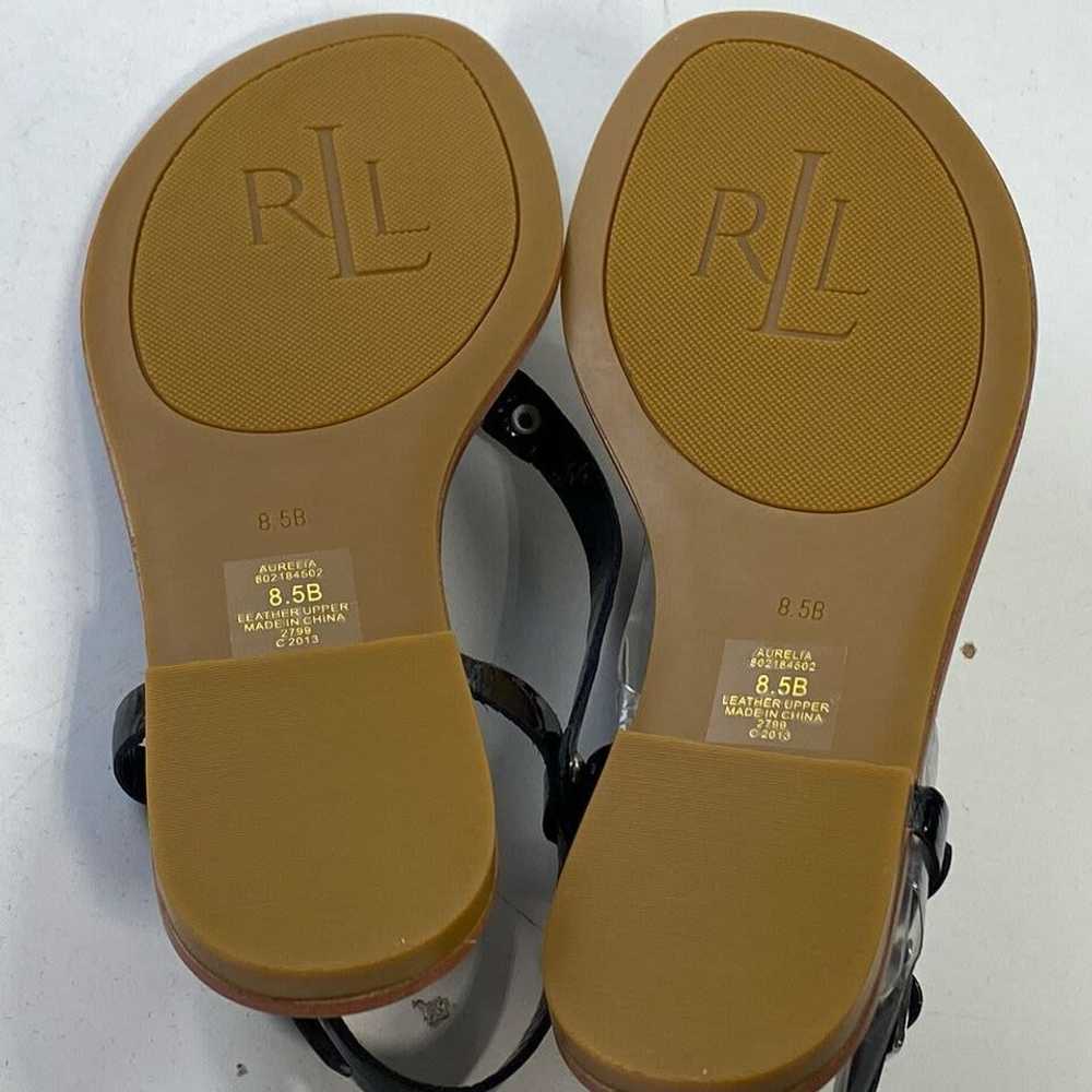 Lauren Ralph Lauren Patent Aurelia Thong Sandals … - image 6