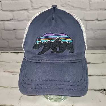 Patagonia Patagonia Bear White Back Mesh Hat Adjus