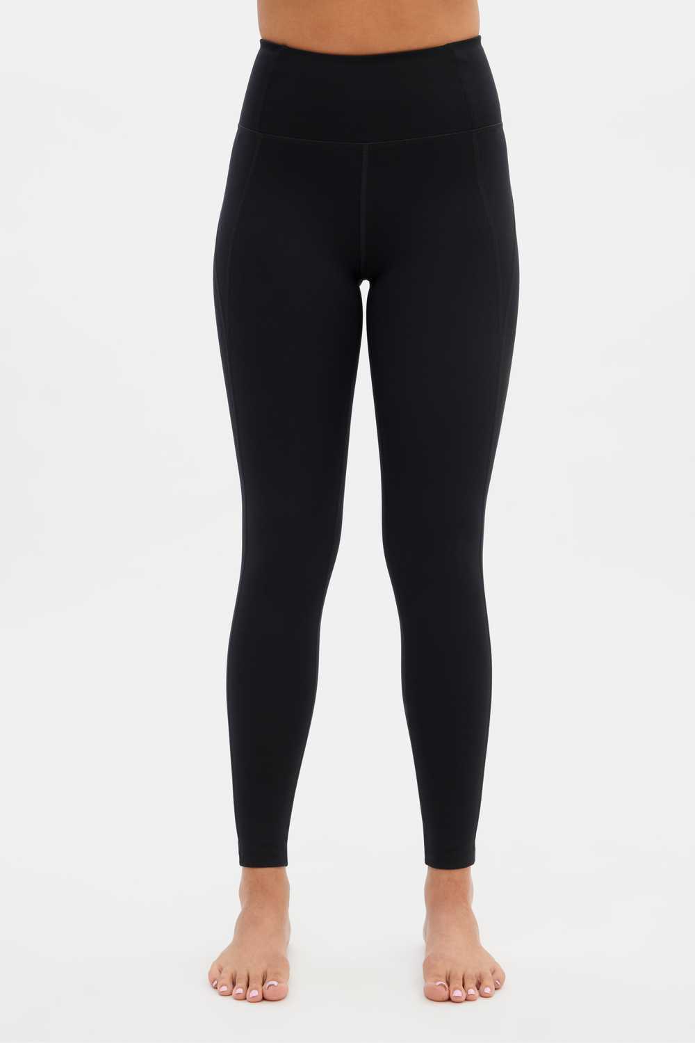 Girlfriend Collective Black Compressive High-Rise… - image 3