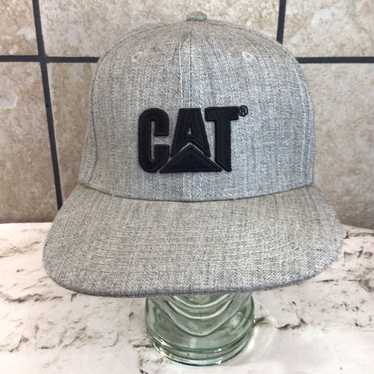 Vintage Cat Gray Ball Cap Hat - image 1