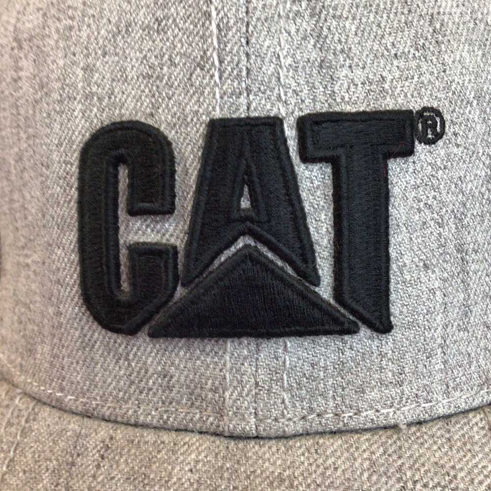 Vintage Cat Gray Ball Cap Hat - image 2